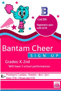 Bantam Cheer